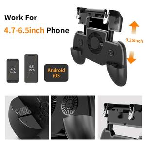 SR Controller <span class=keywords><strong>Joystick</strong></span> Gamepad Ventola Di Raffreddamento Banca di Potere di Trasporto Fuoco L1R1 Trigger Pugb Mobile <span class=keywords><strong>Gaming</strong></span> Per Dell'unità di elaborazione bG IOS <span class=keywords><strong>Android</strong></span> telefono - Product Image 6