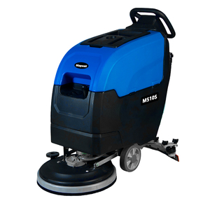 M510S Battery Power Hand Push Floor Cleaning <b>Machine</b> Industrial Marble <b>Walk</b> Behind Floor Scrubber With 20in Brush - Product Image 2