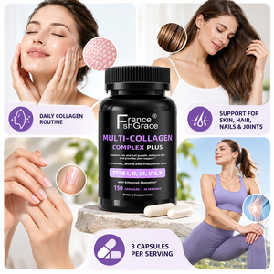 Complément alimentaire certifié GMP Shecome Collagen Complex avec biotine, vitamine C, soutien pour les cheveux, la peau et les ongles, capsules multi-collagène complexe - Product Image 2