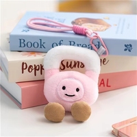 Nouveau porte-clés fitness 3D mignon en peluche, haltères, kettlebells, disques de musculation, breloque de sac, cadeaux idéaux pour les passionnés