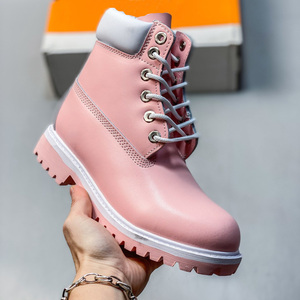 Bottes utilitaires unisexes haut de gamme en nubuck pour l'extérieur, avec soutien amorti, fermeture à lacets, style trail et urbain - Product Image 5