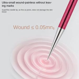 Ekstraktor jerawat komedo untuk salon kecantikan alat perawatan jerawat halus lintas batas setelan klip sel tertutup hitam untuk jerawat wajah - Product Image 5