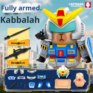 Modelo de Robot Impreso en <span class=keywords><strong>3D</strong></span>, Kapibala Aida, Péndulo Magnético para Soldados de Fuerzas Especiales, Juguetes para Armar y Decorar - Product Image 4