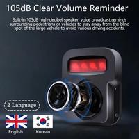 Lampu sorot peringatan pandangan malam Alarm mobil loreng kendaraan Sensor parkir keamanan kilat LED merah tahan air