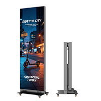 Panneau d'affichage LED pliable de qualité supérieure P1.86, étanche, emballé dans un flight case, disponible en stock dans l'entrepôt américain