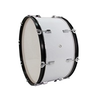 16/18/20/22/24/26/28 Inch Percussion Instrument Drum Music Marching Bass Drum With Strap and Drum Sticks