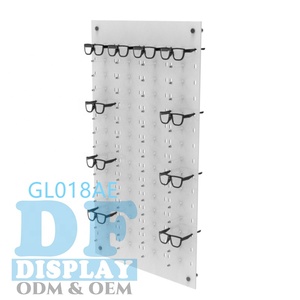 Khung Quang Acrylic Treo Tường Trưng Bày Kính Râm Trưng Bày Kính Mắt Giá Đỡ Thiết Kế Cửa Hàng Quang Học 60 Khung - Product Image 2