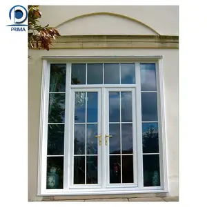 Factory Cheap Price UPVC PVC Windows Crank Open Casement with Handle