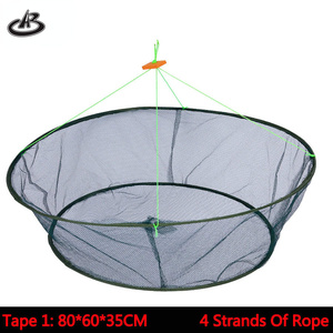 Lưới đánh cá gấp miệng rộng 80-100cm, dùng bắt tôm, cá, lươn, cua, mồi câu cá - Product Image 2