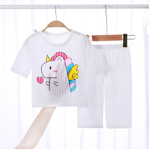 ชุดเสื้อผ้าเด็กผู้หญิงขายส่งสำหรับฤดูร้อน ชุดเด็กขายดี เสื้อผ้าเด็กบูติก ชุดลายการ์ตูน - Product Image 1