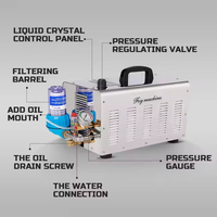 Sistem Pendingin Kabut Air Otomatis Ramah Lingkungan Bertekanan Tinggi Paichi PC-2804 dengan Timer Digital dan Laju Aliran 1-15L/menit