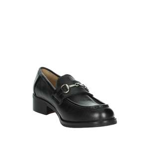 Mocassini da Donna Veni Rosetta in Pelle Nera con Tacco Piatto, Taglia 37 - Product Image 5