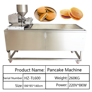 Satılık elektrikli Dorayaki makinesi kullanın ucuz fiyat küçük iş ekmek ekmek makinesi gıda pişirme üretim gofret pişirme fırını - Product Image 6