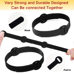 Sangles <span class=keywords><strong>Velcro</strong></span> auto-adhésives ignifuges de haute qualité pour la gestion des câbles résistants au feu - Product Image 3