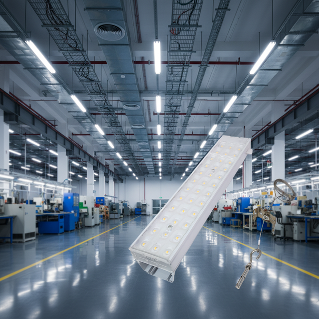 High Quality Tri-Proof 60W 150lm/W LED Linear Light IP20 Dimmable 5-Year Warranty DALI/1-10V 60cm/120cm/150cm Light