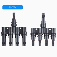Connecteur de câble solaire Solarstecker Verteiler IP67/IP68 Étanche 1500V 35A 45A pour panneau solaire Système photovoltaïque
