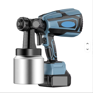 Pistolet à peinture électrique portable haute puissance 1100W, pulvérisateur sans air, outils de peinture, débit réglable, machine à pulvériser de la peinture au latex - Product Image 2