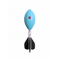 Ballon de football en mousse BSCI Glowing Vortex, à LED changeant de couleur, design souple, lancer à longue distance, impact pour le plaisir en intérieur et en extérieur