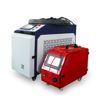 Machine de soudage laser portative 4 en 1, soudeuse laser à fibre 1500W pour lettres publicitaires, enseignes, tôles fines