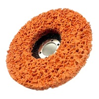 Disque de bande propre de surface en carbure de silicium orange de haute qualité de 4 pouces pour le nettoyage et le décapage de l'outil abrasif Premium