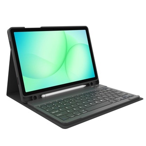 Étui intelligent pour tablette OEM avec clavier BT, housse de protection en cuir PU pour iPad 11 2025 A16 - Product Image 2