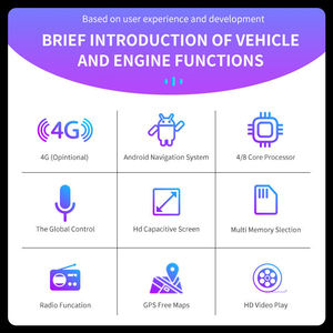 Navigatore GPS autoradio Android per Outlander 2 2005-2011 C-Cross/<span class=keywords><strong>Peugeot</strong></span> 4007 Apple CarPlay Stereo 360 - Product Image 5