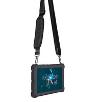 Tablette PC durcie Android 15 de 10,1 pouces avec GMS, NFC, scanner QR 2D, station de charge, RFID UHF/LF, support voiture, RS232, RJ45