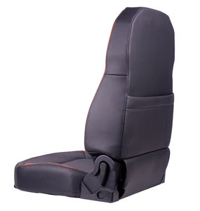 Asiento de cortacésped de respaldo alto con suspensión neumática Piezas de maquinaria pesada agrícola para tractor Carretilla elevadora Excavadora - Product Image 3