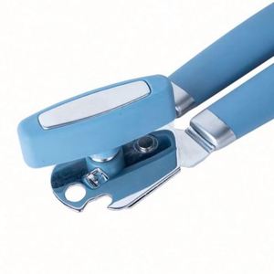 Ouvre-bouteille et ouvre-boîte manuel multifonctionnel robuste avec poignée pivotante et aimant - Product Image 1