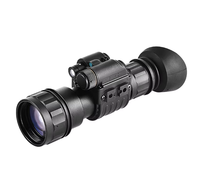 Perangkat Penglihatan Malam Monokuler Definisi Tinggi 1080P dengan Zoom Optik 4x, Iluminator IR, Stabilisasi Gambar, Desain Portabel untuk Malam Hari