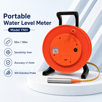 Niveau-mètre portable en acier avec une précision élevée de 0,2 %, protection IP66, alimentation 5W pour la mesure des eaux souterraines