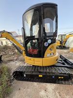 Mini-excavatrice sur chenilles Caterpillar 303.5e d'occasion à bas prix avec moteur et pompe diesel