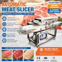 Machine à trancher la viande à grande vitesse, équipement multifonctionnel de découpe de viande pour le bœuf, le poulet, le porc, les aliments congelés