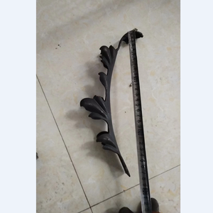 Tùy chỉnh đúc chính xác wrought sắt trang trí lá cho cửa sổ hoặc cổng - Product Image 6