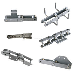 Cadenas de transmisión de eslabones con manivela de alta resistencia, cadenas industriales para la industria del cemento y el uso de transportadores de construcción - Product Image 1