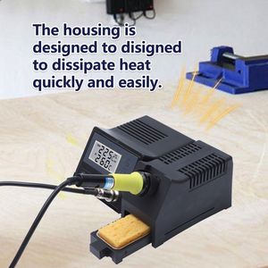 Trạm hàn bàn chuyên nghiệp 48W 60W <span class=keywords><strong>220V</strong></span>, máy hàn, trạm hàn, mỏ hàn - Product Image 3