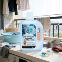 Lessive parfumée à longue tenue, enzymatique, anti-taches, protection des couleurs, lavage doux