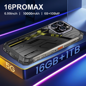 Teléfono Inteligente Robusto 5G GSM/LTE Android 15 16ProMax IP68 Resistente al Agua y al Polvo NFC 108MP para Juegos con Visión Nocturna OLED HD 90Hz <span class=keywords><strong>Deca</strong></span> - Product Image 6