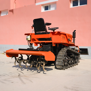 Trattore Cingolato Multifunzione per Piccole Aziende Agricole, Certificato CE, per Frutteti e Vigneti, con Fresa Rotativa - Product Image 3