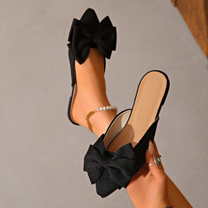 Sandalias de verano de una sola tira de seda satinada, sandalias de tacón alto estilo europeo, elegantes y modernas sandalias de tacón grueso para mujer - Product Image 6