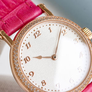 Reloj de Cuarzo Clásico Antiguo para Mujer, Serie Clásica, Acero Fino de Alta Calidad, Espejo de Zafiro, Correa de Cuero de 16 mm, Precio al por Mayor Simple - Product Image 3