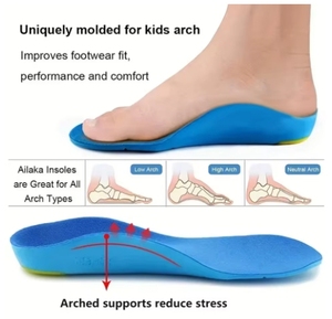 Plantillas Ortopédicas para Niños con Pies Planos, Soporte de Arco, Corrección y Cuidado de los Pies, Plantillas Ortopédicas para <span class=keywords><strong>Zapatos</strong></span> - Product Image 3