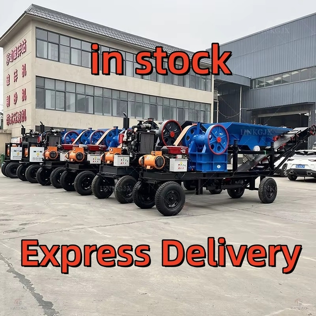 Factory Price Stone Crusher Machine Price in China Laboratory Stone Crusher for Mining with diesel Engine