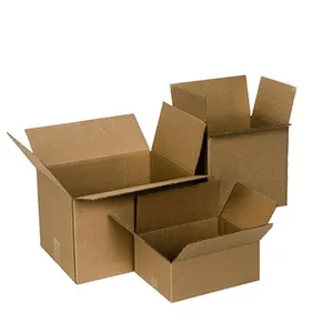 Kotak Pengiriman Bergerak Kemasan Kardus Kustom untuk Pengiriman Karton Kotak Bergelombang