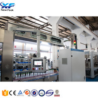 Ligne complète pour machine de remplissage automatique de boissons gazeuses, ligne de remplissage d'eau gazeuse, usine de remplissage de bouteilles de boissons gazeuses