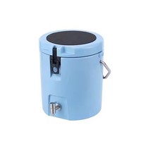 Glacière isotherme rotomoulée 8L pour panneaux solaires, en LLDPE, réutilisable, design moderne, logo personnalisé, portable, écologique, chaise