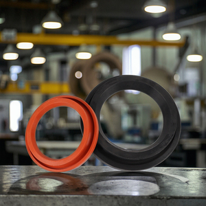 Mở rộng Silicone phẳng máy giặt O-ring Gasket niêm phong Vòng cao su chèn Dome van UH/Y xi lanh thủy lực qua lại con dấu dầu - Product Image 2