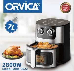 Freidora de Aire con Ventana de Vidrio Transparente, Control Preciso y Elegante, Electrodoméstico para una Cocina Saludable - Product Image 5