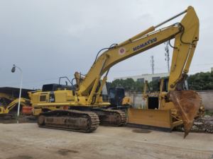 Excavadora de orugas Komatsu de segunda mano, excavadoras Komatsu originales de Japón, en buenas condiciones de trabajo, de segunda mano - Product Image 4