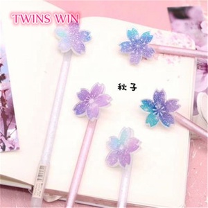 การตรวจสอบสไตล์ที่น่าสนใจใช้ปากกาตกแต่งรูปซากุระที่เป็นกลางหมุน <span class=keywords><strong>Herry</strong></span> Blossom ปากกาแห้งเร็ว Gelpen2225 - Product Image 2